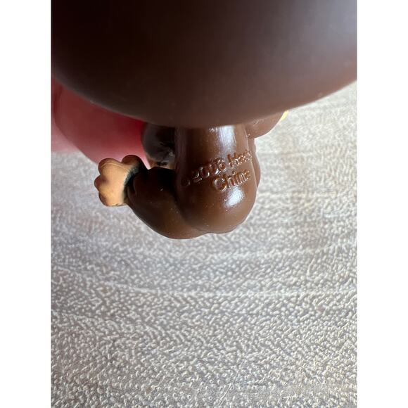 Littlest Pet Shop LPS Chimpanzee #223 Dark Brown Green Eyes 2006 - Picture 4 of 6